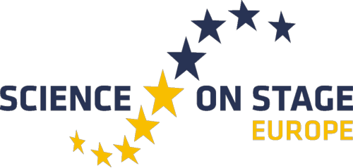 Logo of Science on Stage Europe.