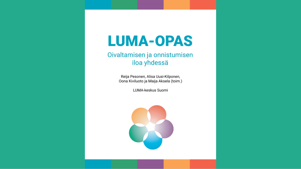 LUMA-oppaan kansi